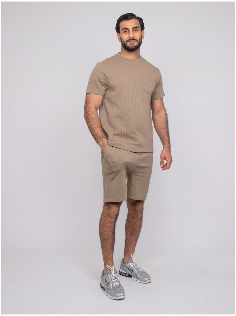 T-shirt a maniche corte NITRETIS Beige - Kiabi