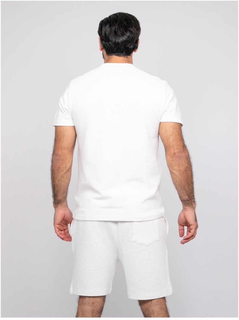 T-shirt a maniche corte NITRETIS Ecru - Kiabi