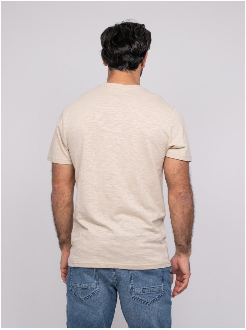 T-shirt a maniche corte NOLEMANU Beige - Kiabi