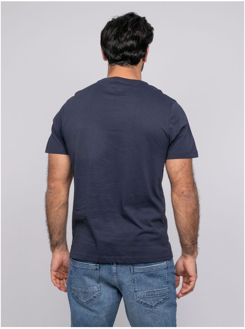 T-shirt a maniche corte NOLERIC Blu marino - Kiabi