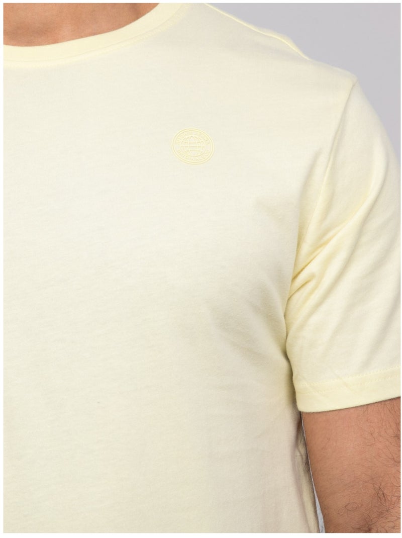 T-shirt a maniche corte NOMOTOU Giallo - Kiabi