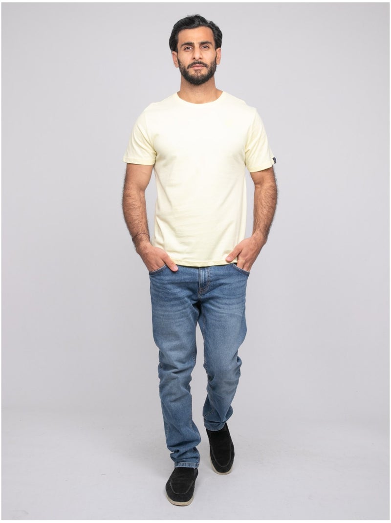 T-shirt a maniche corte NOMOTOU Giallo - Kiabi