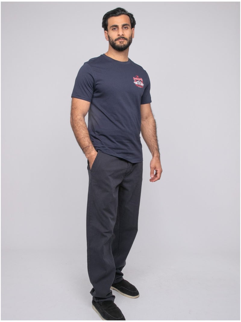 T-shirt a maniche corte NORUTEXO Blu marino - Kiabi