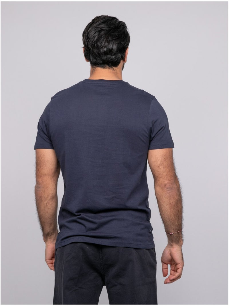 T-shirt a maniche corte NOTWIST Blu marino - Kiabi