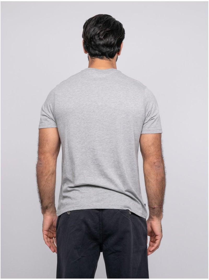 T-shirt a maniche corte NOTWIST Grigio melangiato - Kiabi