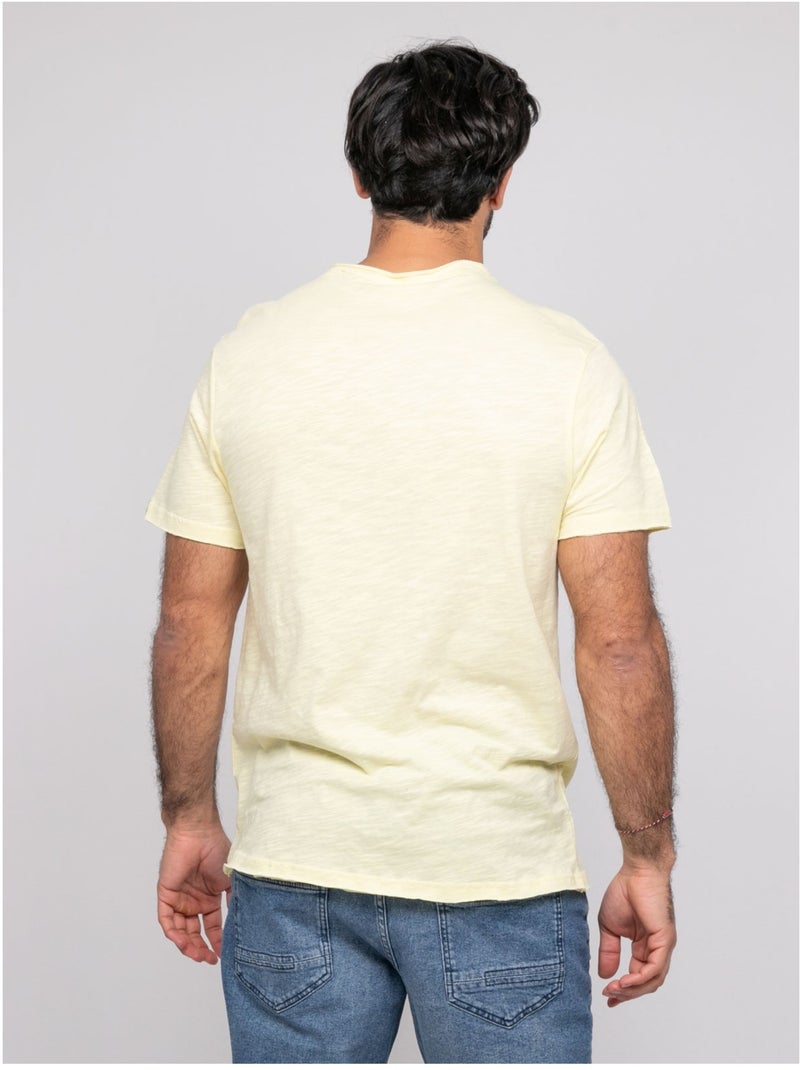 T-shirt a maniche corte NOUTIPEX Giallo - Kiabi