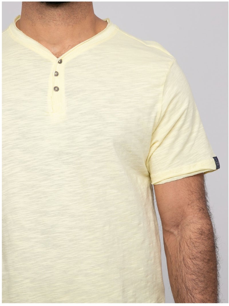 T-shirt a maniche corte NOUTIPEX Giallo - Kiabi