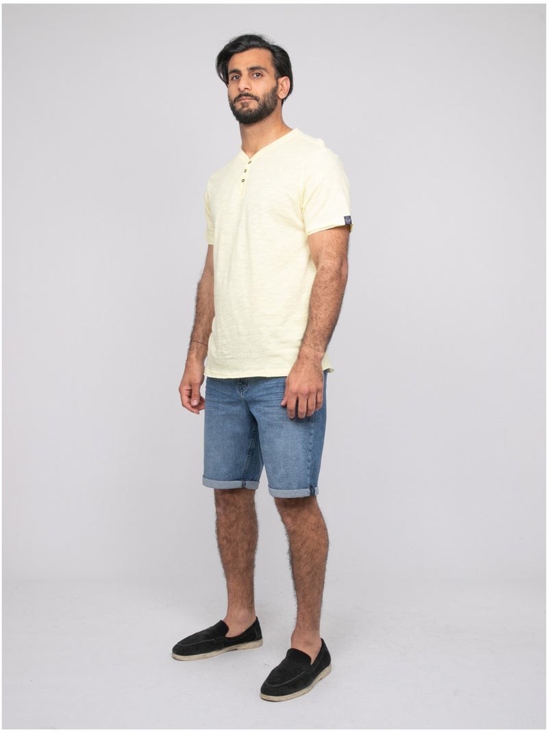 T-shirt a maniche corte NOUTIPEX Giallo - Kiabi