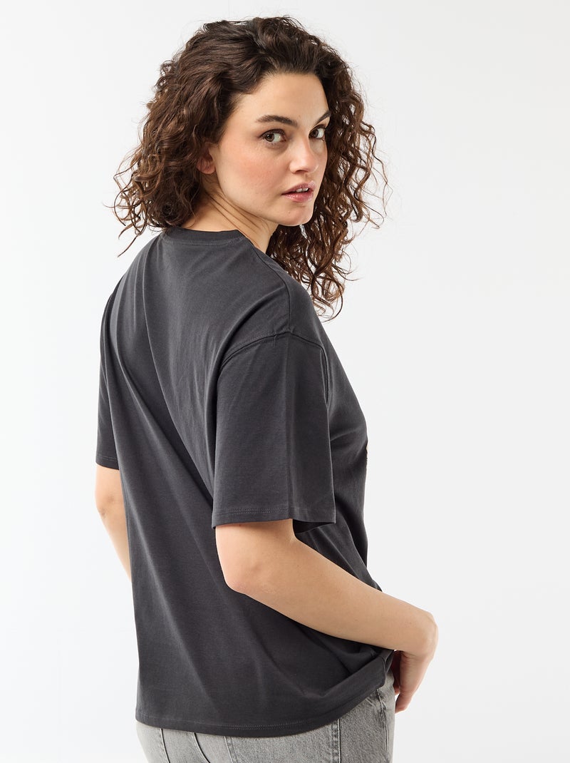 T-shirt a maniche corte 'Olivia Rodrigo' Nero - Kiabi