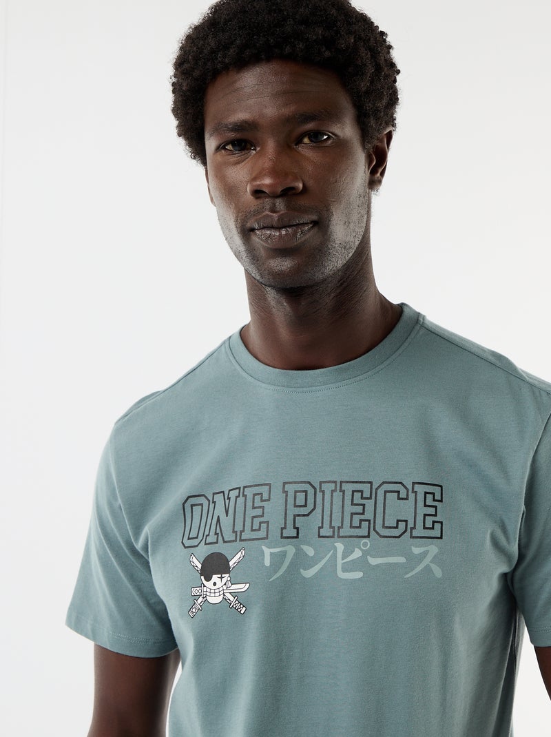 T-shirt a maniche corte 'One Piece' Blu - Kiabi