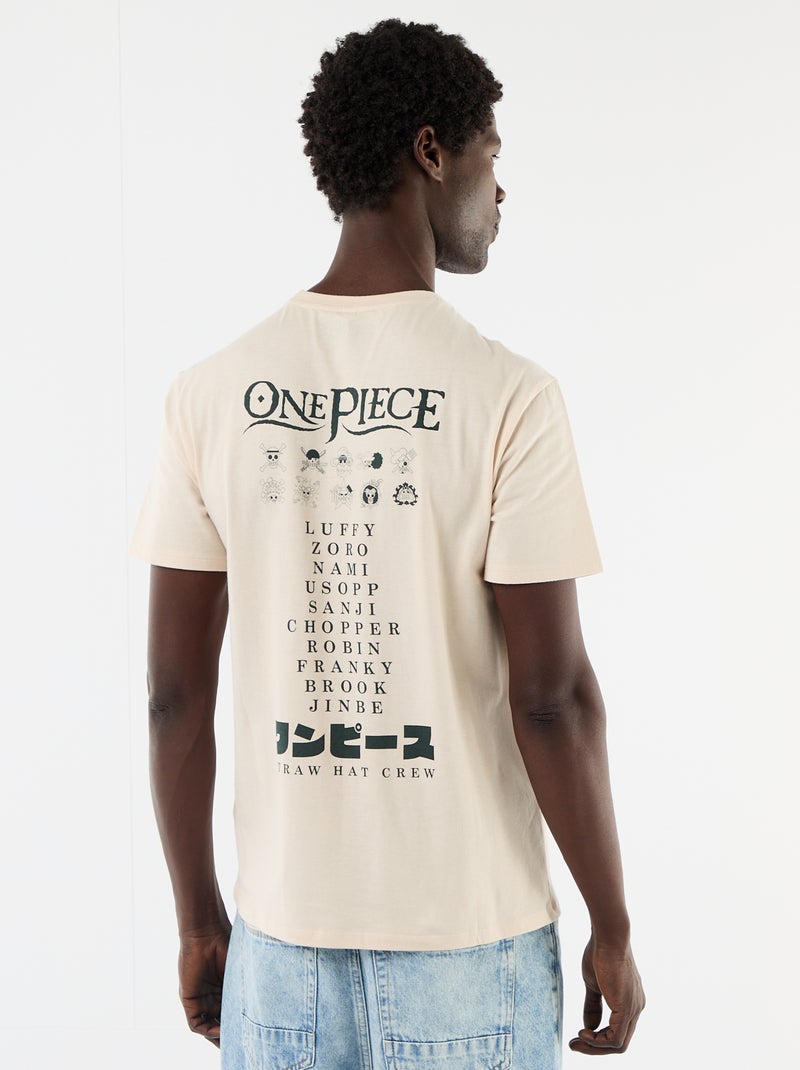 T-shirt a maniche corte 'One Piece' Grigio - Kiabi