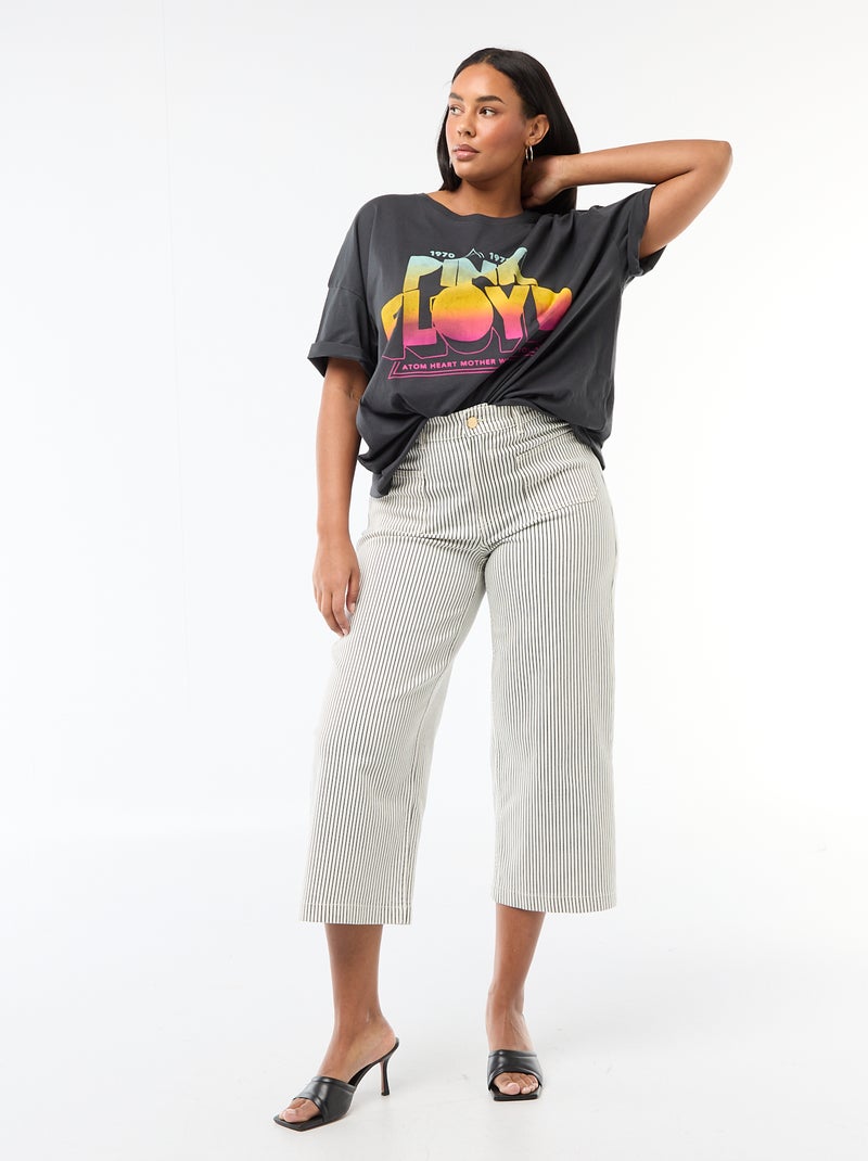 T-shirt a maniche corte 'Pink Floyd' Nero - Kiabi