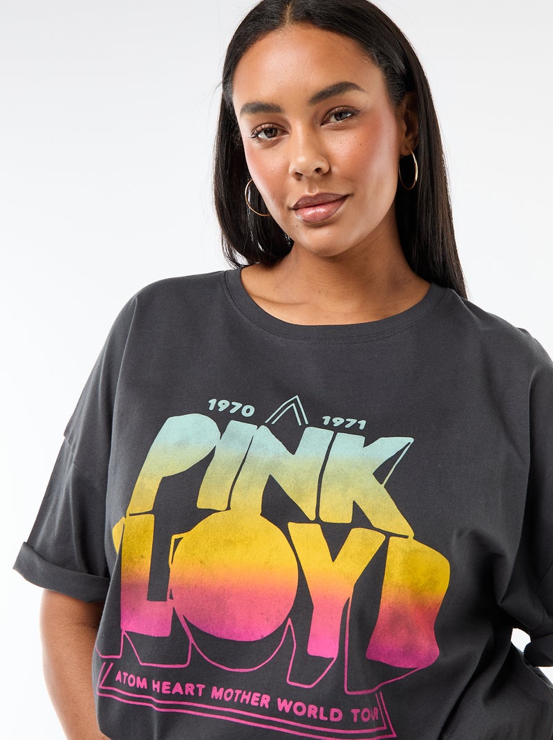 T-shirt a maniche corte 'Pink Floyd' Nero - Kiabi