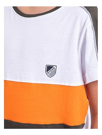 T-shirt a maniche corte puro cotone NABALIA-J