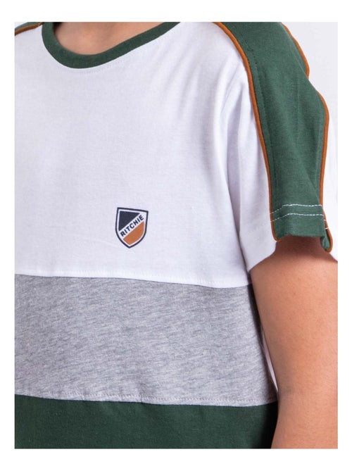 T-shirt a maniche corte puro cotone NABALIA-J - Kiabi