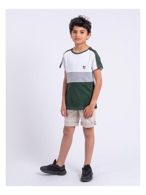 T-shirt a maniche corte puro cotone NABALIA-J - Kiabi
