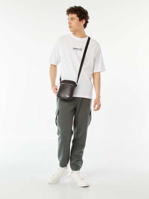 T-shirt a maniche corte raglan con stampa - Kiabi