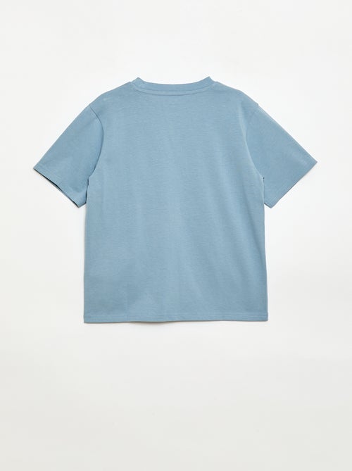 T-shirt a maniche corte ricamata - Kiabi