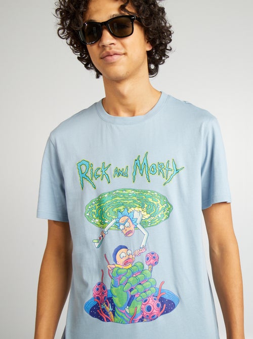 T-shirt a maniche corte 'Rick & Morty' - Kiabi