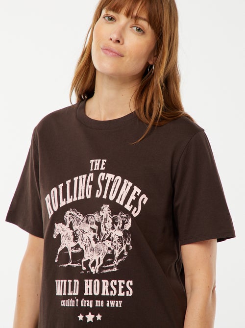 T-shirt a maniche corte 'Rolling Stones' - Kiabi