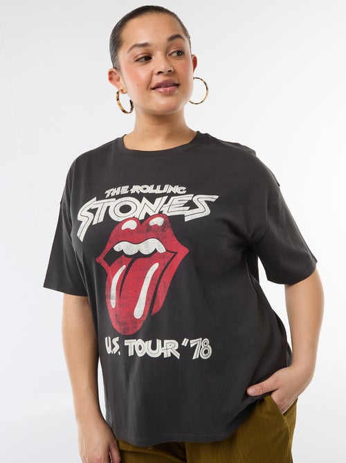T-shirt a maniche corte 'Rolling Stones' - Kiabi