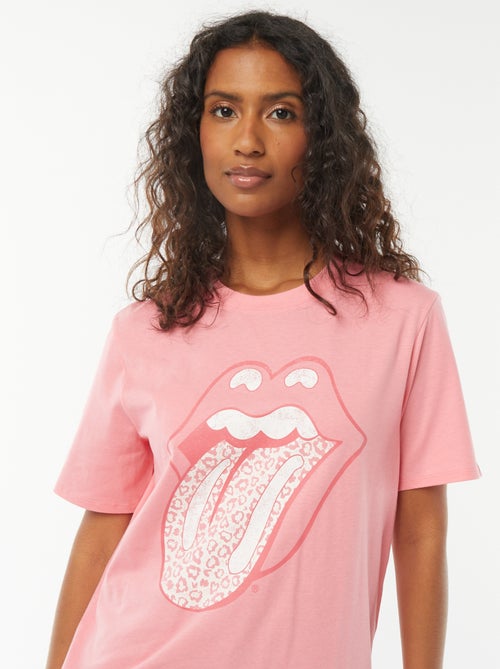 T-shirt a maniche corte 'Rolling Stones' - Kiabi