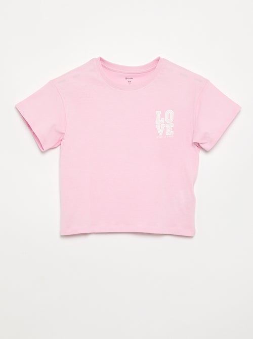 T-shirt a maniche corte - Kiabi