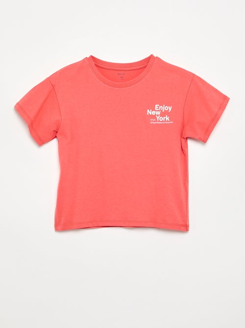 T-shirt a maniche corte - Kiabi