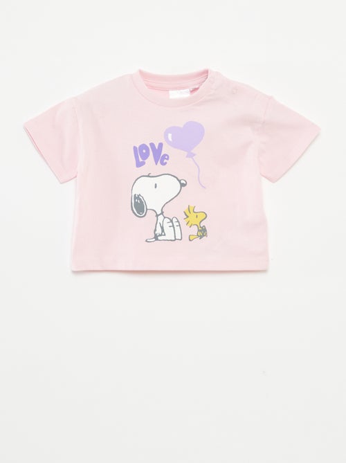 T-shirt a maniche corte 'Snoopy' - Kiabi
