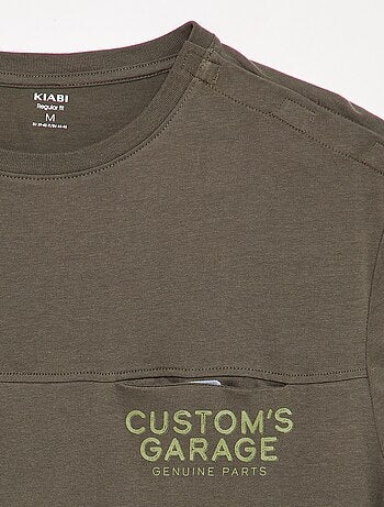 T-shirt a maniche corte stampata - collezione facile da indossare