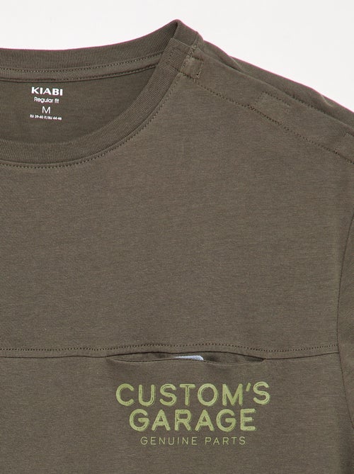 T-shirt a maniche corte stampata - collezione facile da indossare - Kiabi T-shirt a maniche corte stampata - collezione facile da indossare - Kiabi