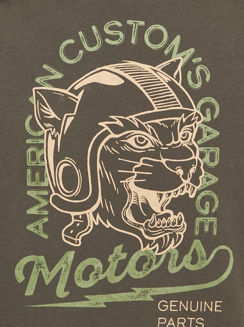 T-shirt a maniche corte stampata - collezione facile da indossare - Kiabi T-shirt a maniche corte stampata - collezione facile da indossare - Kiabi