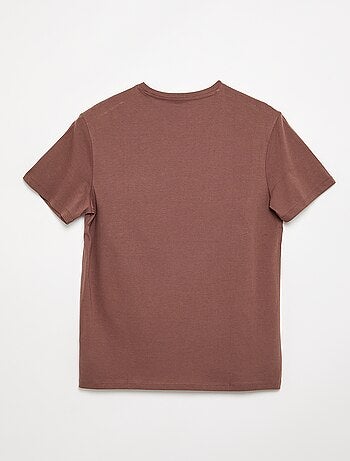 T-shirt a maniche corte stampata - collezione facile da indossare