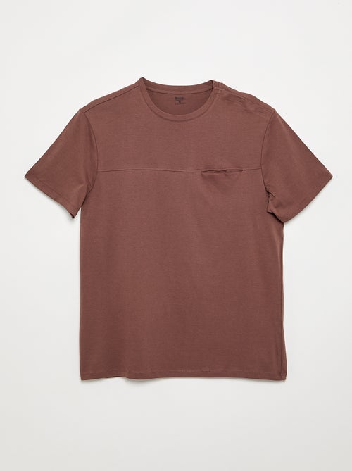 T-shirt a maniche corte stampata - collezione facile da indossare - Kiabi