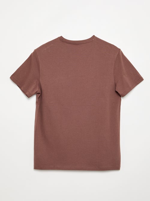 T-shirt a maniche corte stampata - collezione facile da indossare - Kiabi