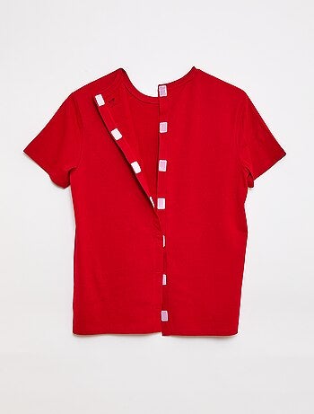 T-shirt a maniche corte stampata - collezione facile da indossare