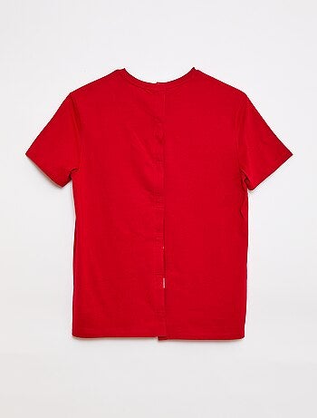T-shirt a maniche corte stampata - collezione facile da indossare