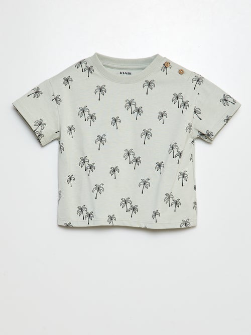 T-shirt a maniche corte stampata - Tough Cotton - Kiabi