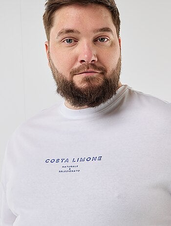 T-shirt a maniche corte stampata
