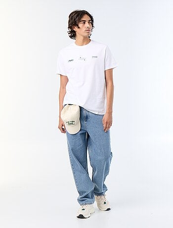 T-shirt a maniche corte stampata