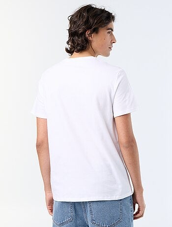 T-shirt a maniche corte stampata