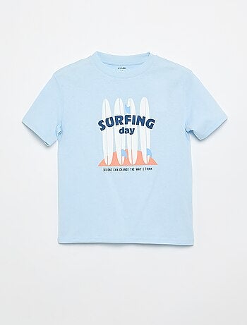 T-shirt a maniche corte stampato