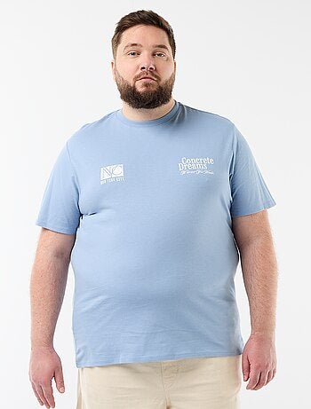 T-shirt a maniche corte stampata