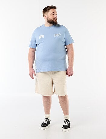 T-shirt a maniche corte stampata