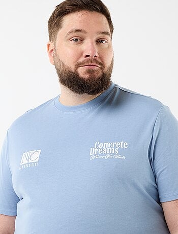 T-shirt a maniche corte stampata