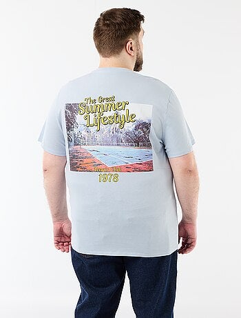 T-shirt a maniche corte stampata