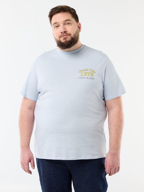 T-shirt a maniche corte stampata - Kiabi