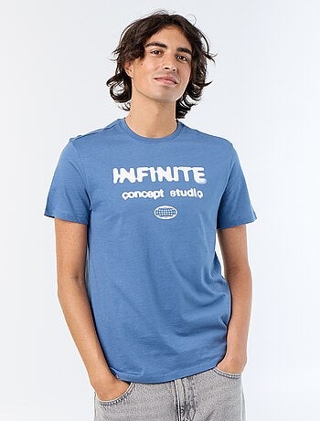 T-shirt a maniche corte stampata