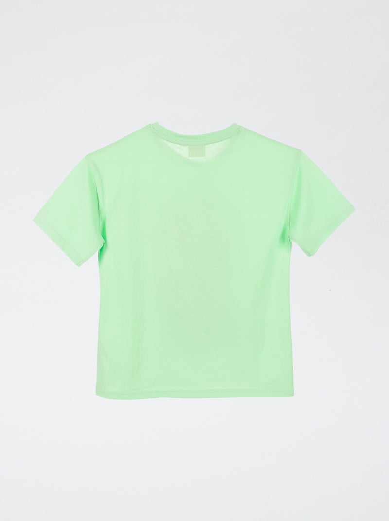T-shirt a maniche corte stampata \'Dragon Ball Z\' Verde - Kiabi