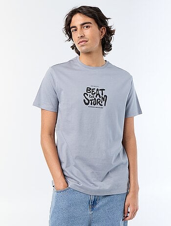 T-shirt a maniche corte stampata